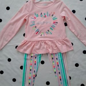 2 Piece Back to School 'Happy' Outfit